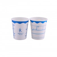 custom coated with double PE single wall eco friendly measuring paper cup