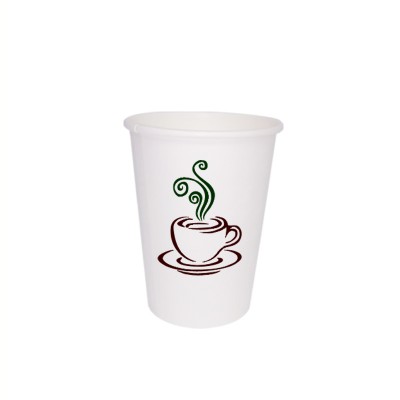 8OZ Custom Logo printed Wholesale disposable paper cups for hot drink coffee