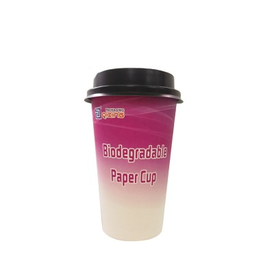 12oz PLA coated disposable single wall paper cup