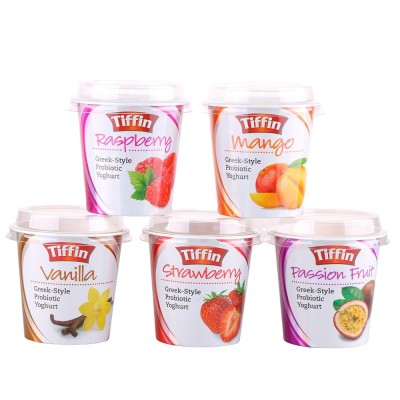 wholesale plastic yogurt cup with lid