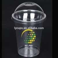 16oz disposable PET plastic cup with logo