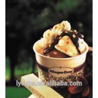 custom logo printed ice cream paper cup for ice cream